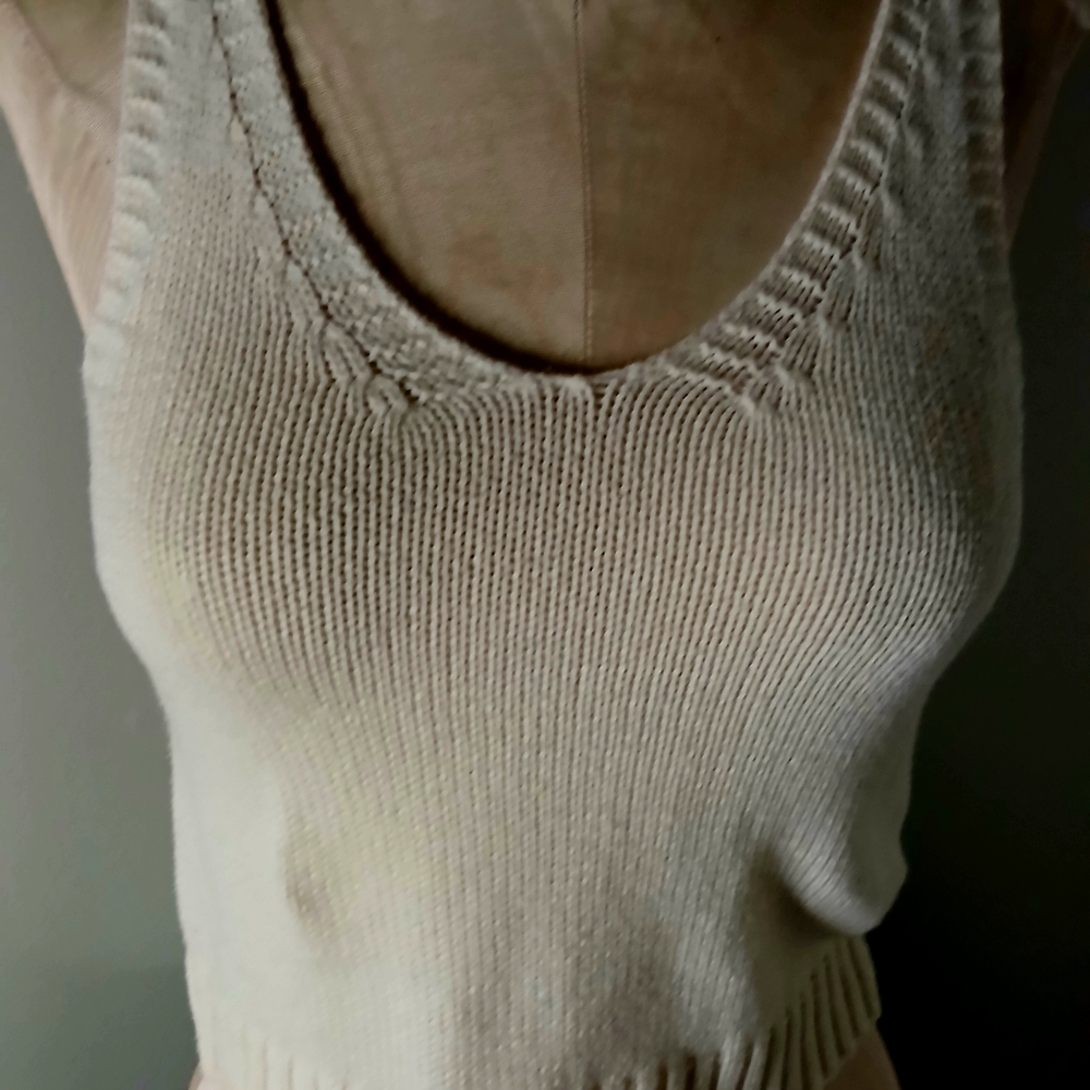Jessica Simpson Cream Knit Top
